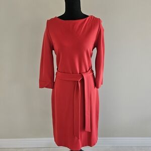 Hobbs London Red Samara Dress